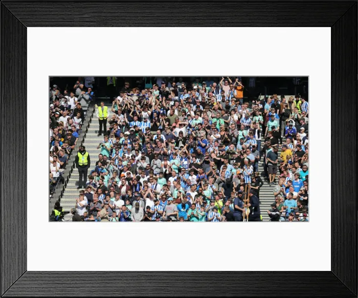Framed Print : Intense Battle: Premier League Showdown - Tottenham Hotspur vs. Brighton and Hove Albion (16APR22)