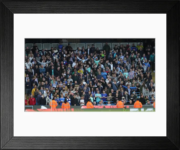 Framed Print : Intense Premier League Clash: Manchester City vs. Brighton & Hove Albion (20APR22) Framed Print : Intense Premier League Clash: Manchester City vs. Brighton & Hove Albion (20APR22)