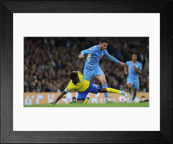 Framed Print : Manchester City vs. Brighton and Hove Albion: 2021-22 Premier League Clash at Etihad Stadium (20APR22) Framed Print : Manchester City vs. Brighton and Hove Albion: 2021-22 Premier League Clash at Etihad Stadium (20APR22)