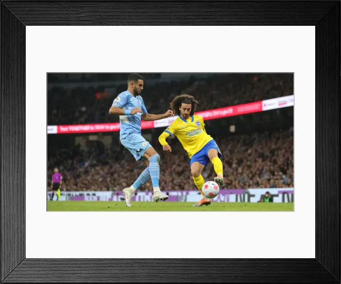 Framed Print : Manchester City vs. Brighton and Hove Albion: 2021-22 Premier League Clash at Etihad Stadium (20APR22) Framed Print : Manchester City vs. Brighton and Hove Albion: 2021-22 Premier League Clash at Etihad Stadium (20APR22)