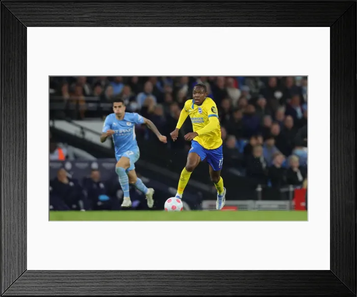 Framed Print : Manchester City vs. Brighton and Hove Albion: 2021-22 Premier League Clash at Etihad Stadium (20APR22) Framed Print : Manchester City vs. Brighton and Hove Albion: 2021-22 Premier League Clash at Etihad Stadium (20APR22)