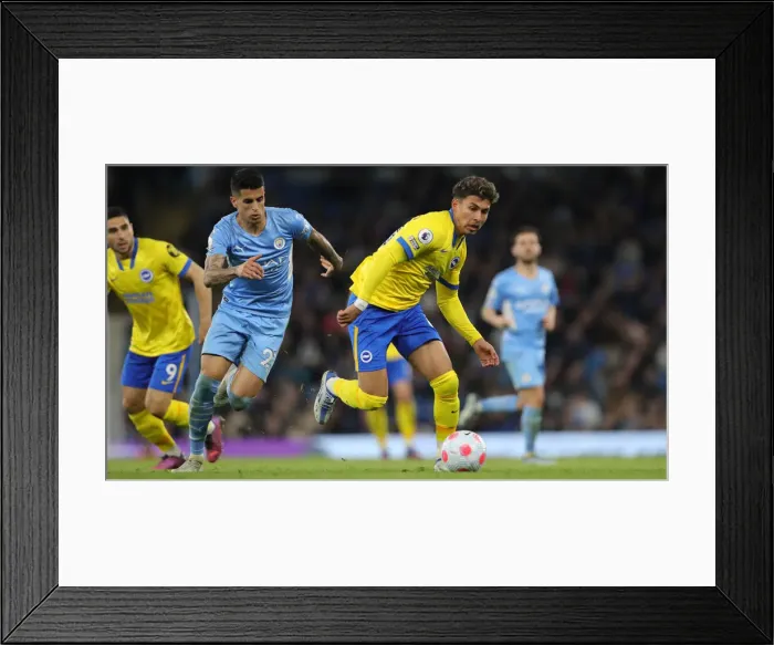 Framed Print : Manchester City vs. Brighton and Hove Albion: 2021-22 Premier League Clash at Etihad Stadium (20APR22) Framed Print : Manchester City vs. Brighton and Hove Albion: 2021-22 Premier League Clash at Etihad Stadium (20APR22)