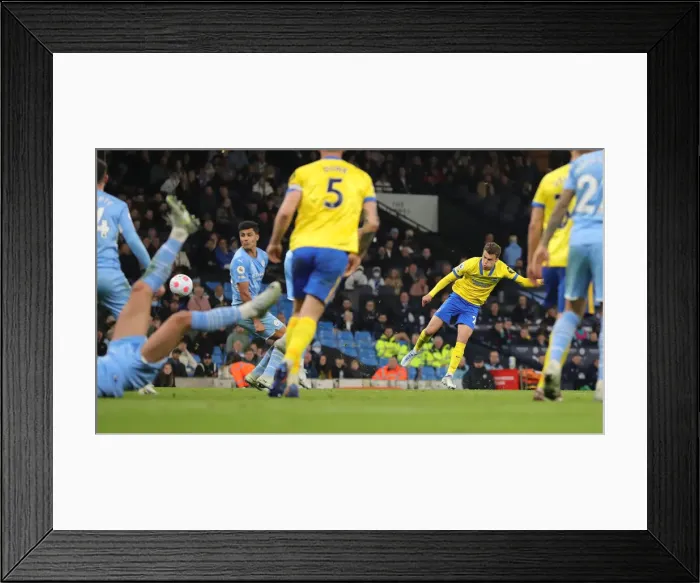 Framed Print : Manchester City vs. Brighton and Hove Albion: 2021-22 Premier League Clash at Etihad Stadium (20APR22) Framed Print : Manchester City vs. Brighton and Hove Albion: 2021-22 Premier League Clash at Etihad Stadium (20APR22)