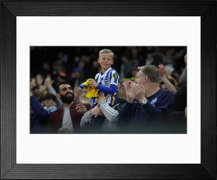 Framed Print : Intense Premier League Showdown: Manchester City vs. Brighton & Hove Albion (20APR22) Framed Print : Intense Premier League Showdown: Manchester City vs. Brighton & Hove Albion (20APR22)