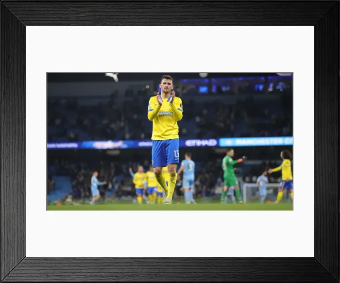 Framed Print : Battle at Etihad: Manchester City vs. Brighton & Hove Albion (20APR22) - Premier League Clash Framed Print : Battle at Etihad: Manchester City vs. Brighton & Hove Albion (20APR22) - Premier League Clash