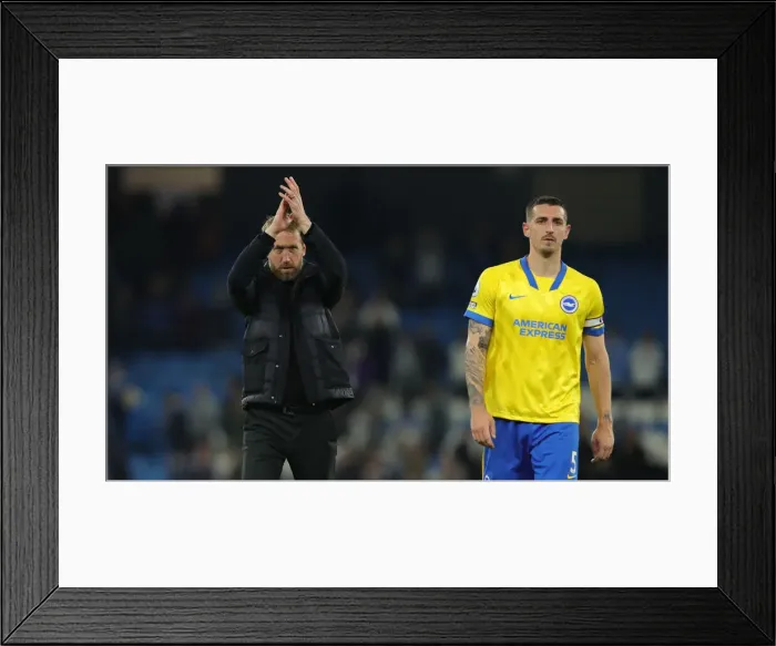 Framed Print : 2021-22 Premier League: Manchester City vs. Brighton and Hove Albion Showdown at Etihad Stadium (20APR22) Framed Print : 2021-22 Premier League: Manchester City vs. Brighton and Hove Albion Showdown at Etihad Stadium (20APR22)