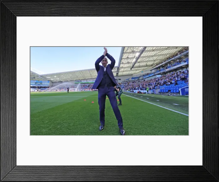 Framed Print : Intense Premier League Showdown: Brighton & Hove Albion vs. Southampton (24APR22) Framed Print : Intense Premier League Showdown: Brighton & Hove Albion vs. Southampton (24APR22)