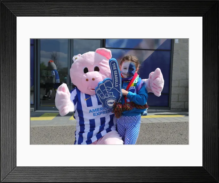 Framed Print : Intense Premier League Showdown: Brighton & Hove Albion vs. Southampton (24APR22) Framed Print : Intense Premier League Showdown: Brighton & Hove Albion vs. Southampton (24APR22)