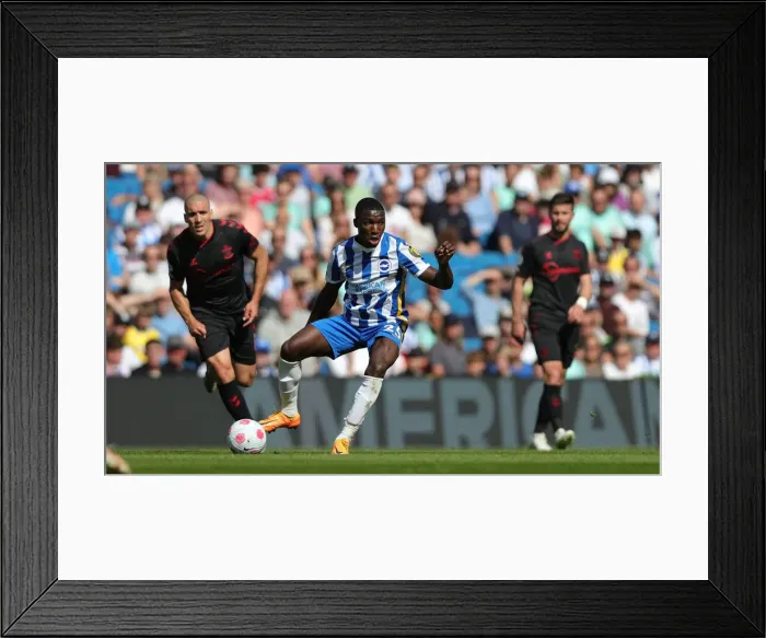 Framed Print : Intense Premier League Showdown: Brighton & Hove Albion vs. Southampton (24APR22)