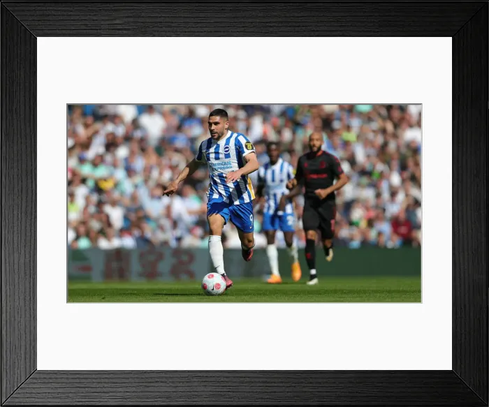 Framed Print : Intense Premier League Showdown: Brighton & Hove Albion vs. Southampton (24APR22) Framed Print : Intense Premier League Showdown: Brighton & Hove Albion vs. Southampton (24APR22)
