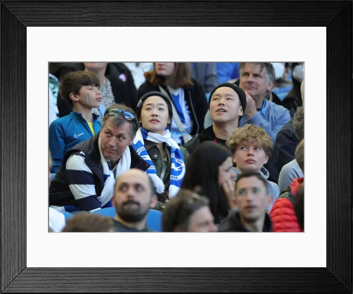Framed Print : Intense Premier League Showdown: Brighton & Hove Albion vs. Southampton (24APR22) Framed Print : Intense Premier League Showdown: Brighton & Hove Albion vs. Southampton (24APR22)