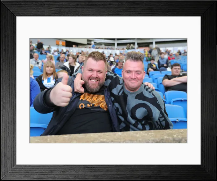 Framed Print : Intense Premier League Showdown: Brighton & Hove Albion vs. Southampton (24APR22) Framed Print : Intense Premier League Showdown: Brighton & Hove Albion vs. Southampton (24APR22)