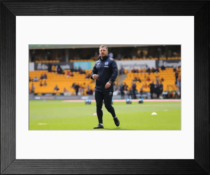 Framed Print : Premier League Showdown: Wolverhampton Wanderers vs. Brighton and Hove Albion (30APR22) Framed Print : Premier League Showdown: Wolverhampton Wanderers vs. Brighton and Hove Albion (30APR22)