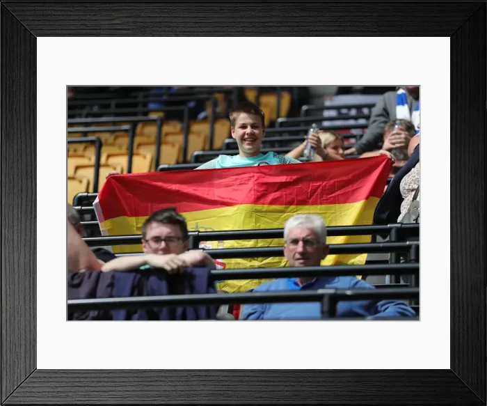 Framed Print : Premier League Battle: Wolverhampton Wanderers vs. Brighton and Hove Albion at Molineux Stadium (30APR22) Framed Print : Premier League Battle: Wolverhampton Wanderers vs. Brighton and Hove Albion at Molineux Stadium (30APR22)