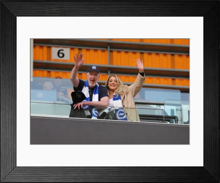 Framed Print : Premier League Showdown: Wolverhampton Wanderers vs. Brighton and Hove Albion (30APR22) - Molineux Stadium Thriller