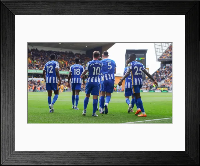 Framed Print : Brighton's Dunk Faces Off Against Wolves in Premier League Clash (30APR22) Framed Print : Brighton's Dunk Faces Off Against Wolves in Premier League Clash (30APR22)