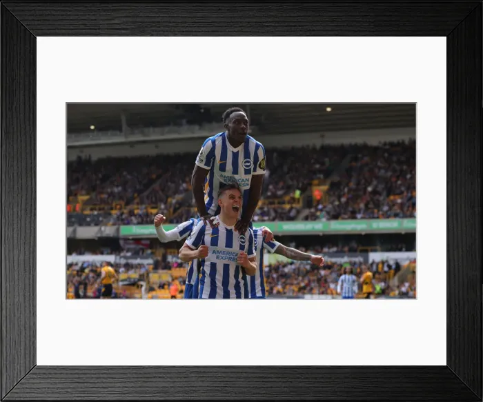 Framed Print : Intense Premier League Showdown: Wolverhampton Wanderers vs. Brighton and Hove Albion at Molineux Stadium (30APR22) Framed Print : Intense Premier League Showdown: Wolverhampton Wanderers vs. Brighton and Hove Albion at Molineux Stadium (30APR22)