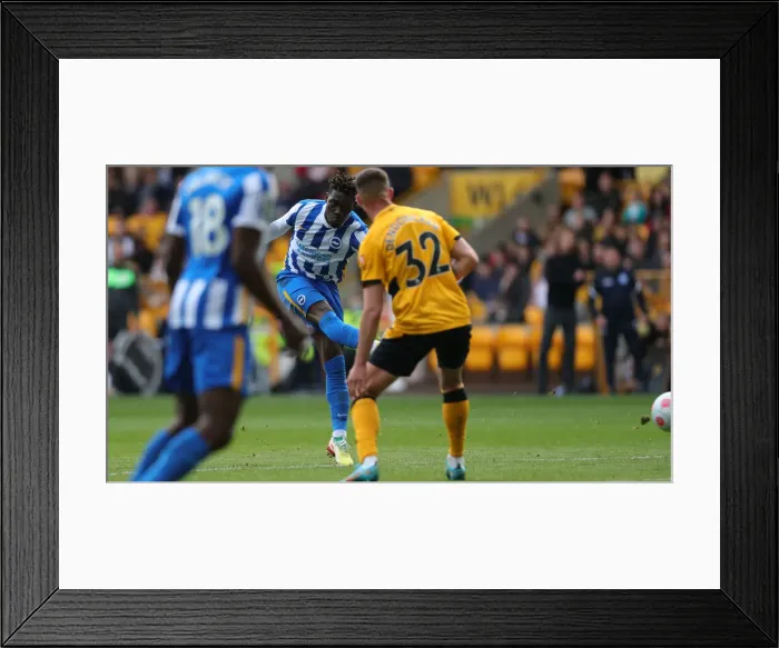 Framed Print : Premier League Clash: Wolverhampton Wanderers vs. Brighton and Hove Albion at Molineux Stadium (30 April 2022) Framed Print : Premier League Clash: Wolverhampton Wanderers vs. Brighton and Hove Albion at Molineux Stadium (30 April 2022)