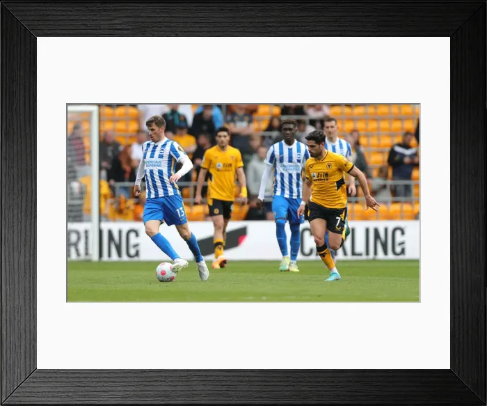 Framed Print : Premier League Clash: Wolverhampton Wanderers vs. Brighton and Hove Albion at Molineux Stadium (30 April 2022) Framed Print : Premier League Clash: Wolverhampton Wanderers vs. Brighton and Hove Albion at Molineux Stadium (30 April 2022)