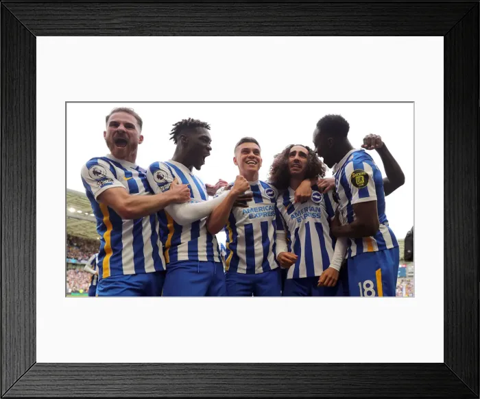 Framed Print : Intense Premier League Showdown: Brighton & Hove Albion vs Manchester United (May 4, 2022) Framed Print : Intense Premier League Showdown: Brighton & Hove Albion vs Manchester United (May 4, 2022)
