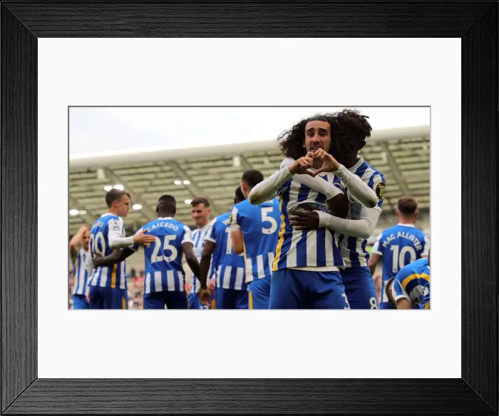 Framed Print : Intense Premier League Showdown: Brighton & Hove Albion vs Manchester United - May 2022 Framed Print : Intense Premier League Showdown: Brighton & Hove Albion vs Manchester United - May 2022