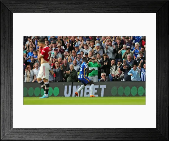 Framed Print : Intense Premier League Showdown: Brighton & Hove Albion vs Manchester United (4th May 2022) Framed Print : Intense Premier League Showdown: Brighton & Hove Albion vs Manchester United (4th May 2022)