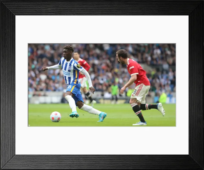 Framed Print : Intense Premier League Showdown: Brighton & Hove Albion vs Manchester United (7th May 2022) Framed Print : Intense Premier League Showdown: Brighton & Hove Albion vs Manchester United (7th May 2022)
