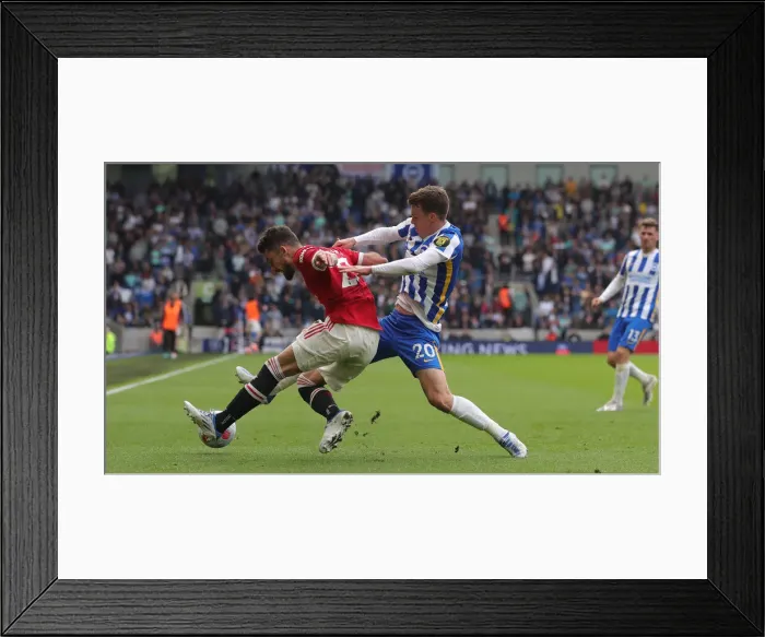 Framed Print : Intense Premier League Showdown: Brighton & Hove Albion vs Manchester United (7th May 2022) Framed Print : Intense Premier League Showdown: Brighton & Hove Albion vs Manchester United (7th May 2022)