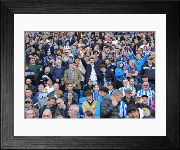Framed Print : Intense Premier League Showdown: Brighton & Hove Albion vs Manchester United (7May22) Framed Print : Intense Premier League Showdown: Brighton & Hove Albion vs Manchester United (7May22)