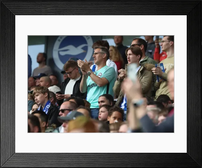 Framed Print : Intense Premier League Showdown: Brighton & Hove Albion vs Manchester United (7th May 2022) Framed Print : Intense Premier League Showdown: Brighton & Hove Albion vs Manchester United (7th May 2022)