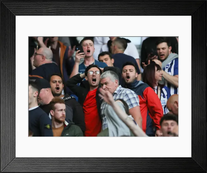 Framed Print : Intense Premier League Showdown: Brighton & Hove Albion vs Manchester United (7 May 2022) Framed Print : Intense Premier League Showdown: Brighton & Hove Albion vs Manchester United (7 May 2022)