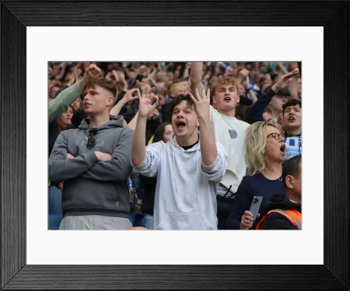 Framed Print : Intense Premier League Showdown: Brighton & Hove Albion vs Manchester United (7th May 2022) Framed Print : Intense Premier League Showdown: Brighton & Hove Albion vs Manchester United (7th May 2022)