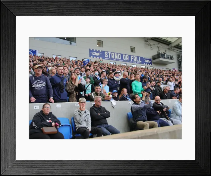 Framed Print : Intense Premier League Showdown: Brighton & Hove Albion vs Manchester United (7May22) Framed Print : Intense Premier League Showdown: Brighton & Hove Albion vs Manchester United (7May22)