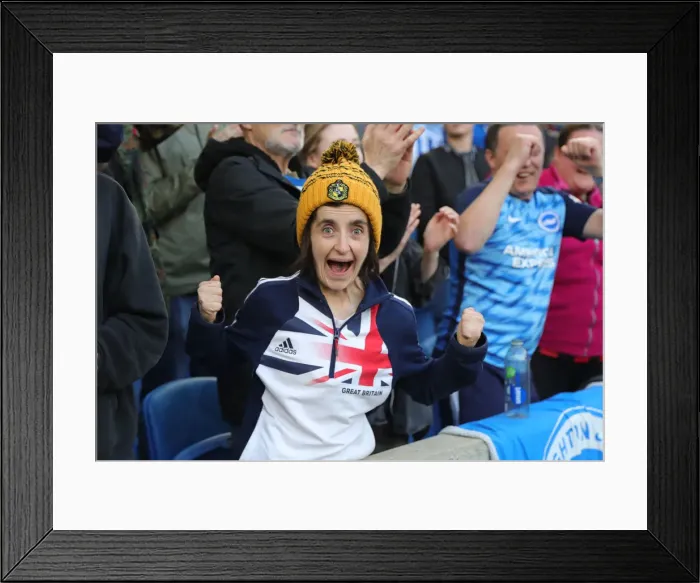 Framed Print : Intense Premier League Showdown: Brighton & Hove Albion vs Manchester United (7th May 2022) Framed Print : Intense Premier League Showdown: Brighton & Hove Albion vs Manchester United (7th May 2022)