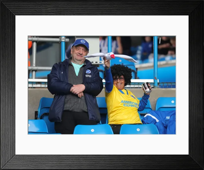Framed Print : Intense Premier League Showdown: Leeds United vs. Brighton & Hove Albion (15MAY22)