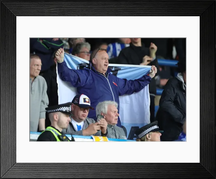 Framed Print : 15May22: Premier League Clash - Leeds United vs. Brighton & Hove Albion at Elland Road