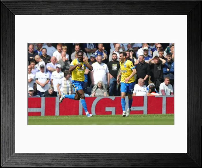 Framed Print : Premier League Showdown: Leeds United vs. Brighton & Hove Albion (15May22) Framed Print : Premier League Showdown: Leeds United vs. Brighton & Hove Albion (15May22)