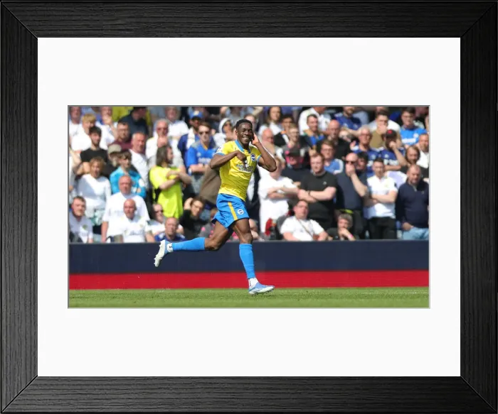 Framed Print : Premier League Showdown: Leeds United vs. Brighton & Hove Albion (15May22) Framed Print : Premier League Showdown: Leeds United vs. Brighton & Hove Albion (15May22)