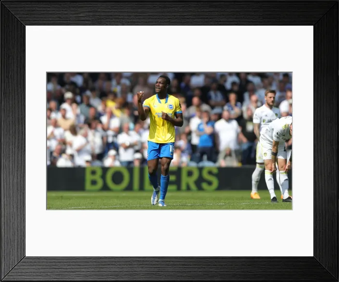 Framed Print : Intense Premier League Showdown: Leeds United vs. Brighton & Hove Albion (15MAY22) Framed Print : Intense Premier League Showdown: Leeds United vs. Brighton & Hove Albion (15MAY22)