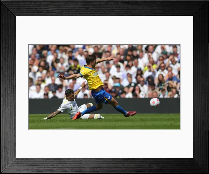 Framed Print : Premier League Showdown: Leeds United vs. Brighton & Hove Albion (15May22) Framed Print : Premier League Showdown: Leeds United vs. Brighton & Hove Albion (15May22)