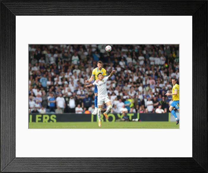 Framed Print : Intense Battle: Leeds United vs. Brighton & Hove Albion - Premier League Rivalry at Elland Road (15May22) Framed Print : Intense Battle: Leeds United vs. Brighton & Hove Albion - Premier League Rivalry at Elland Road (15May22)