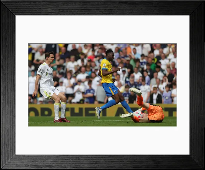 Framed Print : Intense Premier League Showdown: Leeds United vs. Brighton & Hove Albion (15May22) Framed Print : Intense Premier League Showdown: Leeds United vs. Brighton & Hove Albion (15May22)