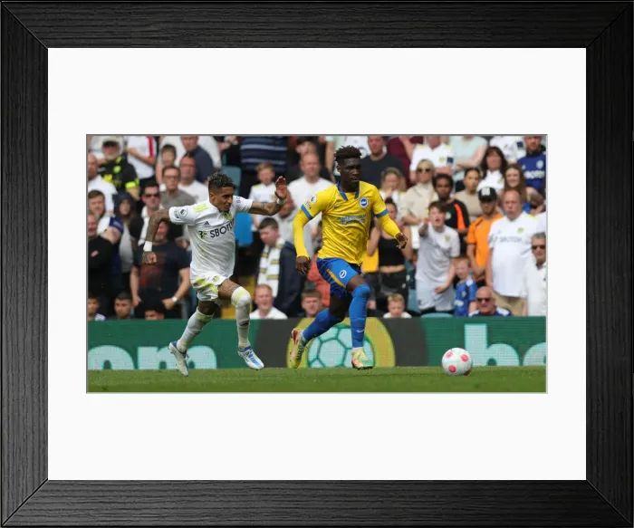 Framed Print : Intense Premier League Showdown: Leeds United vs. Brighton & Hove Albion (15MAY22) Framed Print : Intense Premier League Showdown: Leeds United vs. Brighton & Hove Albion (15MAY22)