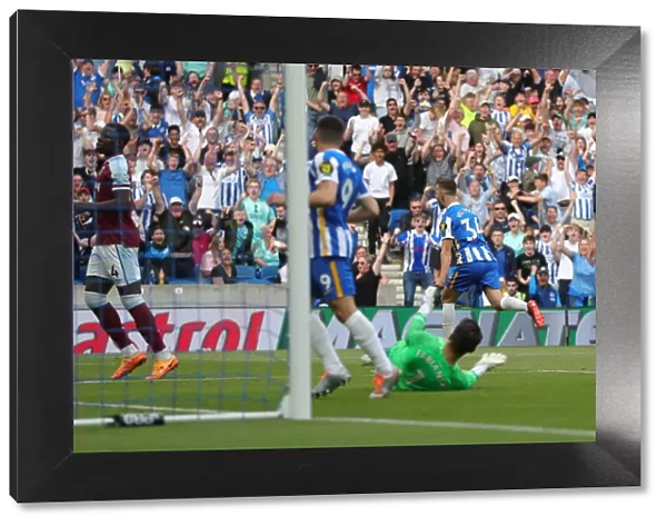 Thrilling Celebration: Brighton and Hove Albion Secure Premier League Victory Over West Ham United (22MAY22)