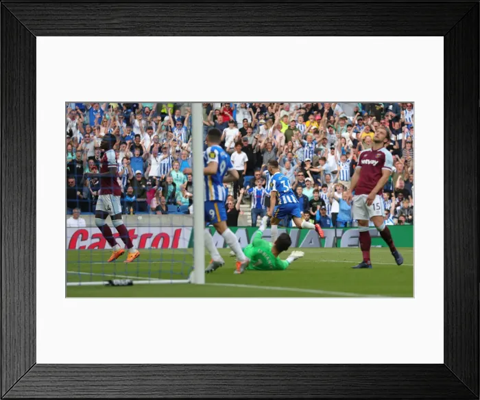 Framed Print : Thrilling Celebration: Brighton and Hove Albion Secure Premier League Victory Over West Ham United (22MAY22) Framed Print : Thrilling Celebration: Brighton and Hove Albion Secure Premier League Victory Over West Ham United (22MAY22)