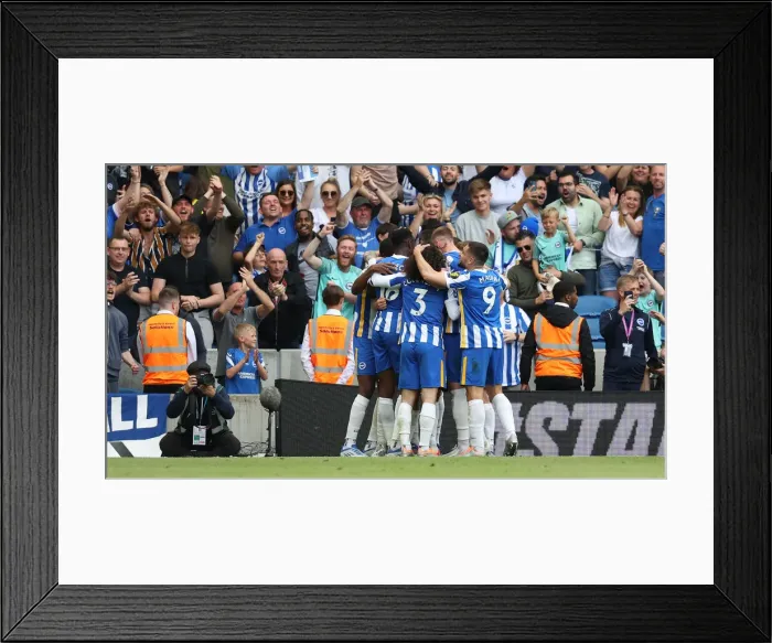 Framed Print : Intense Premier League Showdown: Brighton & Hove Albion vs. West Ham United (22May22) Framed Print : Intense Premier League Showdown: Brighton & Hove Albion vs. West Ham United (22May22)