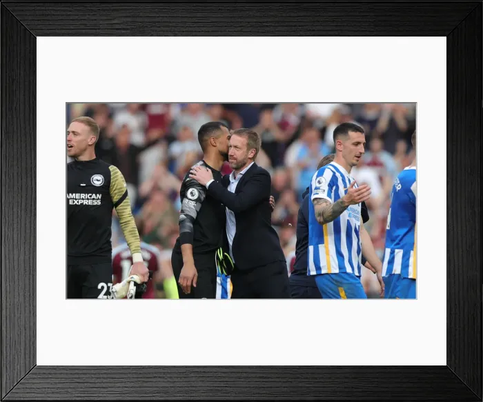Framed Print : Intense Premier League Showdown: Brighton & Hove Albion vs. West Ham United (22May22) Framed Print : Intense Premier League Showdown: Brighton & Hove Albion vs. West Ham United (22May22)