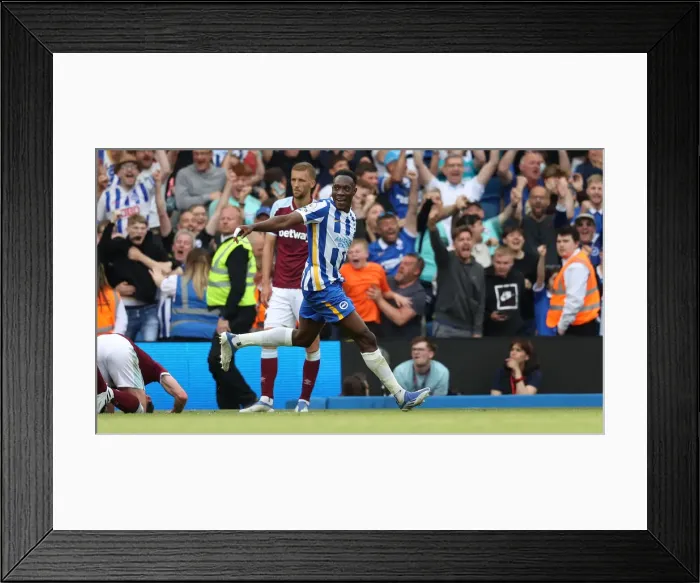 Framed Print : Intense Premier League Showdown: Brighton & Hove Albion vs. West Ham United (22May22) Framed Print : Intense Premier League Showdown: Brighton & Hove Albion vs. West Ham United (22May22)