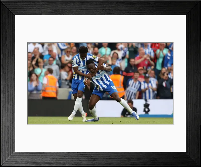 Framed Print : Intense Premier League Showdown: Brighton & Hove Albion vs. West Ham United (22May22) Framed Print : Intense Premier League Showdown: Brighton & Hove Albion vs. West Ham United (22May22)