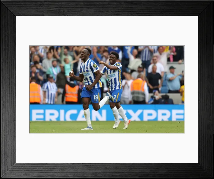Framed Print : Intense Premier League Showdown: Brighton & Hove Albion vs. West Ham United (22May22) Framed Print : Intense Premier League Showdown: Brighton & Hove Albion vs. West Ham United (22May22)